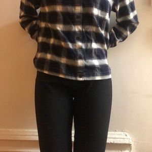 lightly worn black jeans